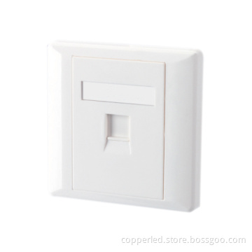 Faceplate 86 Type 1port